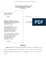 AGRICULTURE DEPARTMENT: Employment Complaint (Kennedy V Vilsack)