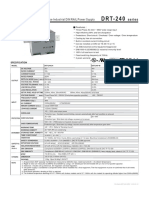 240W Three Phase Industrial DIN RAIL Power Supply: Series