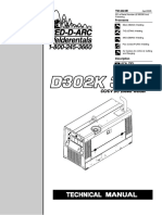 Engine Driven Miller D302K3-12 Technical Manual