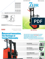 7FBR 1.0 To 3.0 Ton: Electric Powered Reach Truck