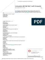 Fundamental of Computers Mcqs Set 3 With Answers: Multiple Choice Answers Download