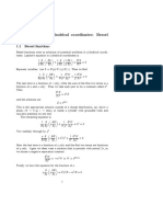 1 Solutions in Cylindrical Coordinates: Bessel Functions