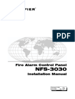 Fire Alarm Control Panel Installation Manual: Document 51330 04/12/2005 Rev