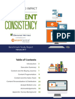 The State and Impact of Content Consistency Benchmark Report