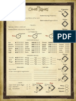 PregenCharacterSheets Adventures in Middle Earth