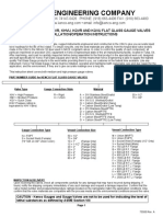 Kenco Flat Glass Gauge Valve Manual