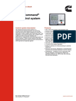 Powercommand 2.3 Control System: Specification Sheet