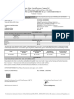 NDLS-RNC Policy Details Bajaj Allianz PDF