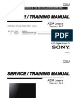 Manual de Servicio SONY KDL-55HX857