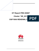 DT Report PRE-SWAP Cluster SE - 021