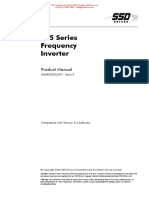 605 Series Frequency Inverter: Product Manual