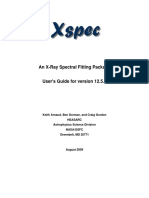 X Spec Manual