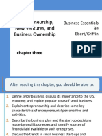 Entrepreneurship, New Ventures, and Business Ownership: Business Essentials 9e Ebert/Griffin