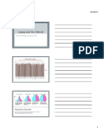 Aging and The Elderly: Population Pyramids