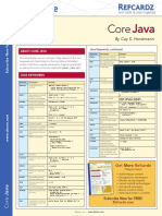 Refcardz Core Java PDF