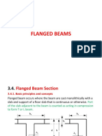 Flanged Beams