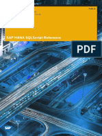 Sap Hana SQL Script Reference en PDF