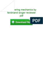 Engineering Mechanics by Ferdinand Singer Reviewer PDF