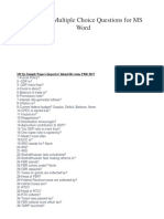 201 To 300 Multiple Choice Questions For Ms Word: Mcqs Sample Papers Inspector Inland Revenue FBR 2017