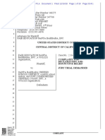 Fair Education Santa Barbara Federal Complaint Against SBUSD and Just Communities Central Coast