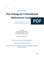 The Designer's Notebook Reference Guide PDF