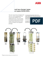 Upgrading of On-Load Tap-Changer Types UCG/UCL To Vacuum Types VUCG/VUCL