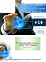 Physical Informal Learning Environment On Campus: A Review