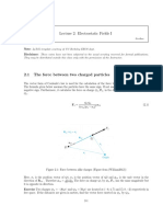 Electrostatic Field Lec2