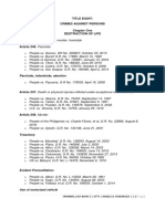 Title 8 Course Outline SYLLABUS