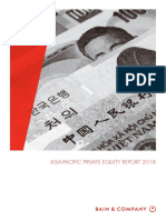 Asia Pacific Private Equity Report 2018 - Bain PDF