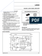 Quad Low Side Driver: Multipower BCD Technology