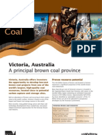 Victorian Brown Coal Fact Sheet