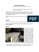 Hydrogen Spectrum