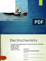 Week 5. Electrochemistry