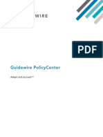 Guidewire Policycenter: Adapt and Succeed™