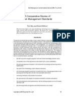 A Comparative Review of Risk Management Standards - Tzvi Raz & David Hillson - Risk Management Journal - 2005 PDF