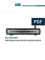 DSL-2640U/NRU: ADSL/Ethernet Router With Wi-Fi and Built-In Switch