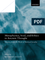 Ricardo Salles - Metaphysics, Soul, and Ethics in Ancient Thought - Themes From The Work of Richard Sorabji (2005, Oxford University Press, USA) PDF