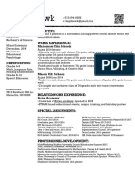 Amber Hawk Resume