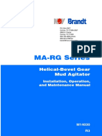 MA-RG Series: Helical-Bevel Gear Mud Agitator