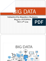 Big Data: Submitted By-Rajashree Rashmita Reg - No-1825209016 Mca 4 Sem