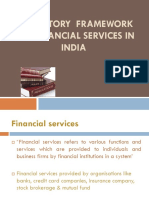 Regulatory Framework For Financial Services in India