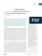 Membraneless Electrolyzersfor Low-Cost Hydrogen Productionin A Renewable Energy Future