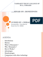 Seminar On: Honeypots: Vidyabharti Trust College of Bca, Umrakh