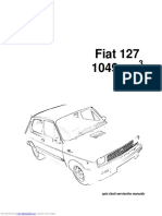 Fiat 127 1049 CM: Opis Části Servisního Manuálu