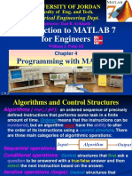 Introduction To MATLAB 7 For Engineers: Electrical Engineering Dept