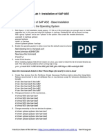 Lab 1. Installation of Sybase