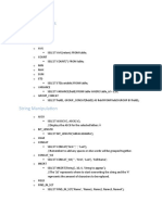 SQL Functions