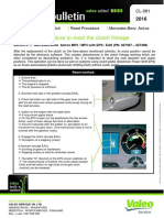 Procedure To Reset The Clutch Linkage