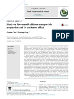 Study On Uorouracil-Chitosan Nanoparticle Preparation and Its Antitumor Effect